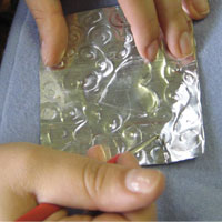 embossing tin